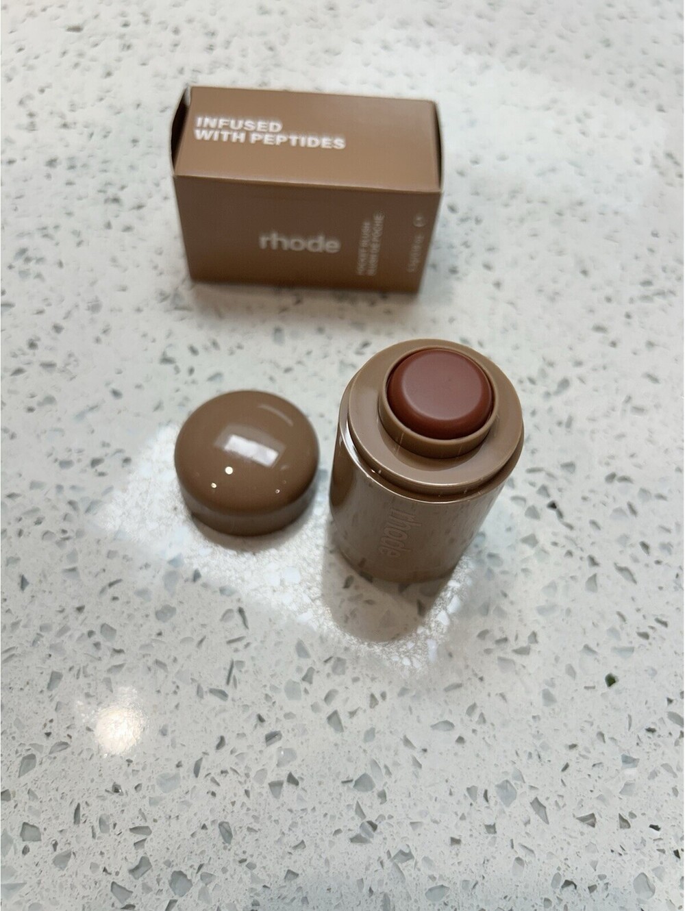rhode pocket blush toasted teddy NEW IN BOX SEALED